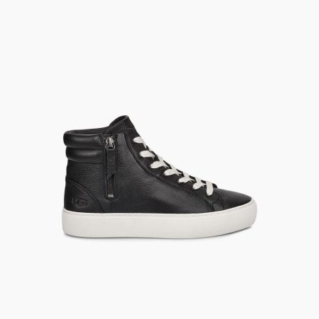 UGG Olli Black White Sneakers for Women (FRZC87294)